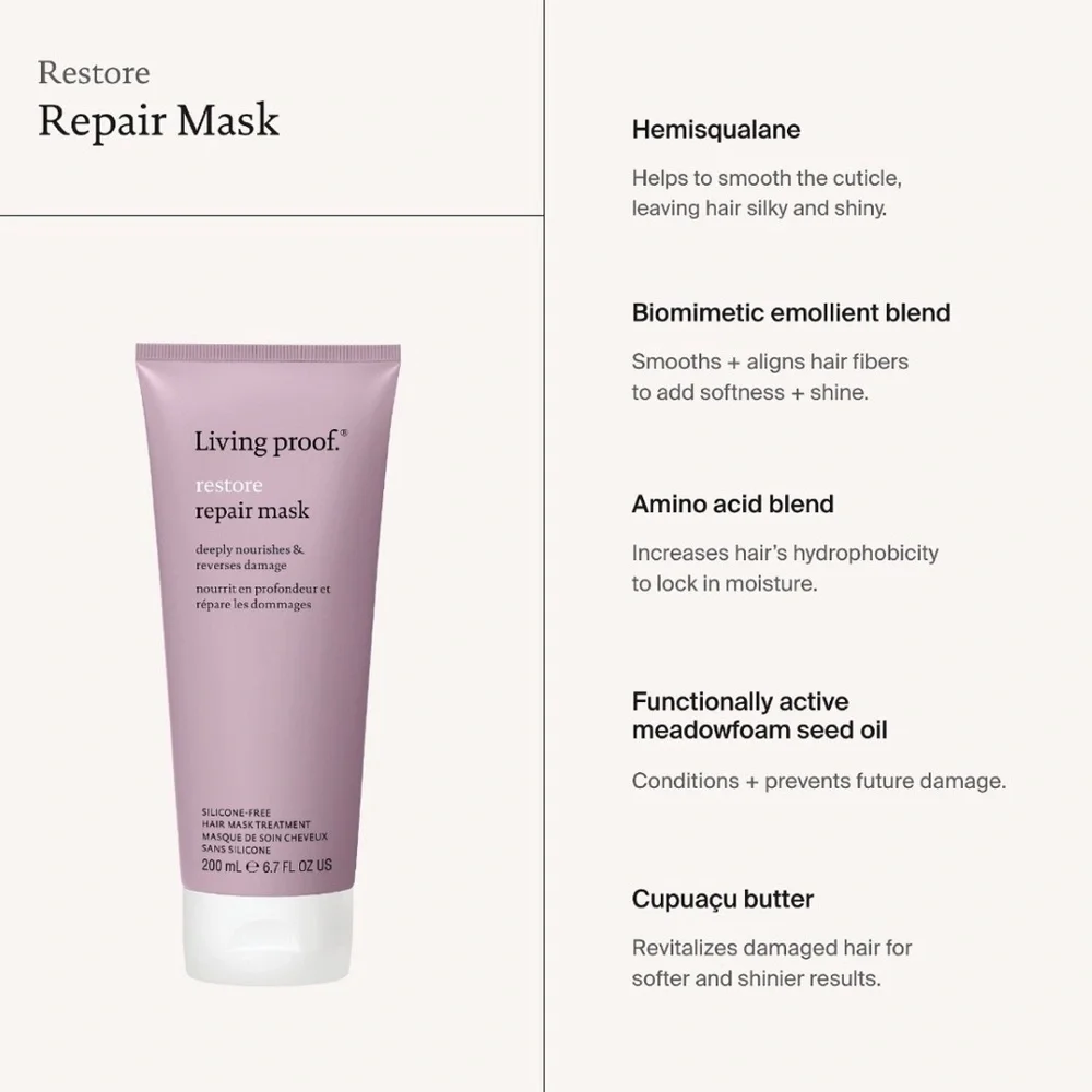 Restore Repair Hair Mask Deluxe Travel Size